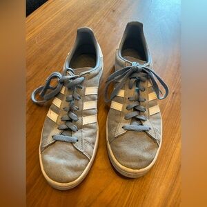 Adidas Men's Baby Blue Campus Sneakers